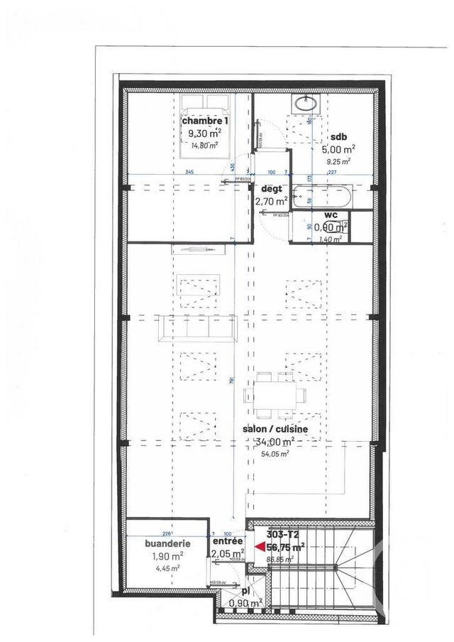appartement - CHALONS EN CHAMPAGNE - 51