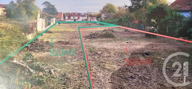 terrain à vendre - 822.0 m2 - CHALONS EN CHAMPAGNE - 51 - CHAMPAGNE-ARDENNE - Century 21 Martinot Immobilier