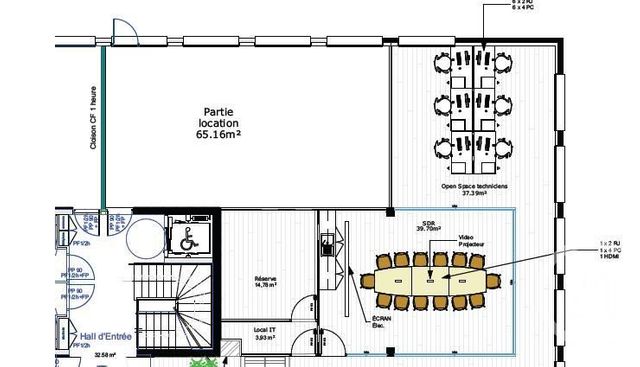 Afficher la photo en grand entreprise à louer - 64.5 m2 - CHALONS EN CHAMPAGNE - 51 - CHAMPAGNE-ARDENNE - Century 21 Martinot Immobilier